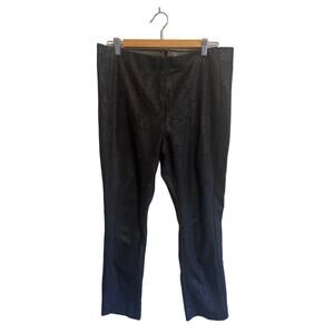 Anthropologie the essential SKINNY Black Stretch Pants 14